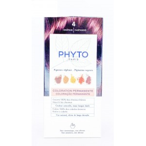 COLORATION PHYTO 4 Châtain