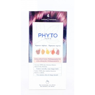 COLORATION PHYTO 4 Châtain