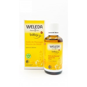 Huile de massage ventre Weleda